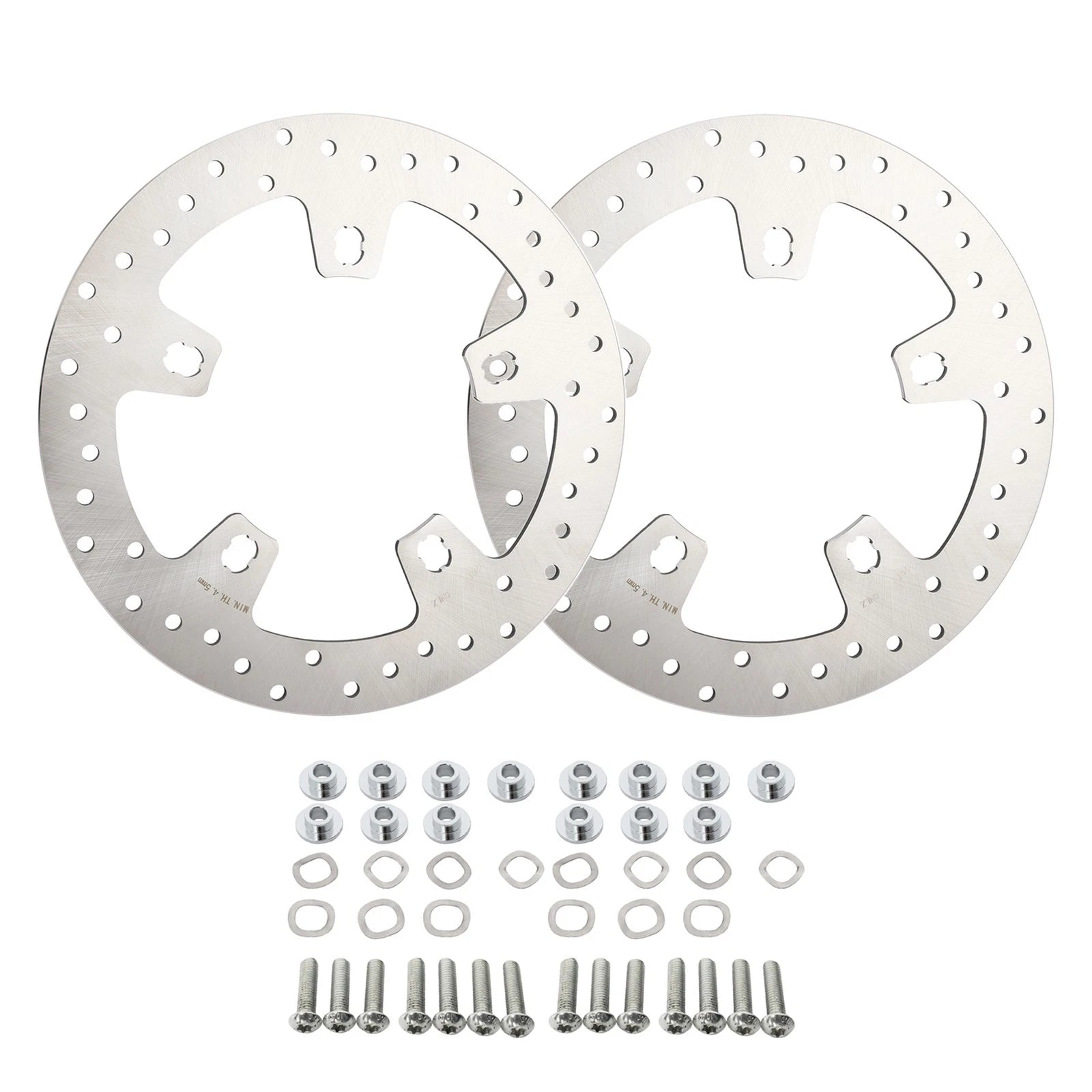11.8" Brake Rotors & Bolts for Harley Touring Street Glide (2014–2025)