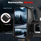 Pair Power Heated Towing Mirrors for Chevrolet Silverado/Sierra (2014–2018)