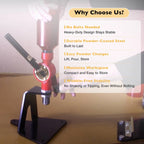 Reloading Powder Measure Stand for Most Powder Measures (7/8" Mount)