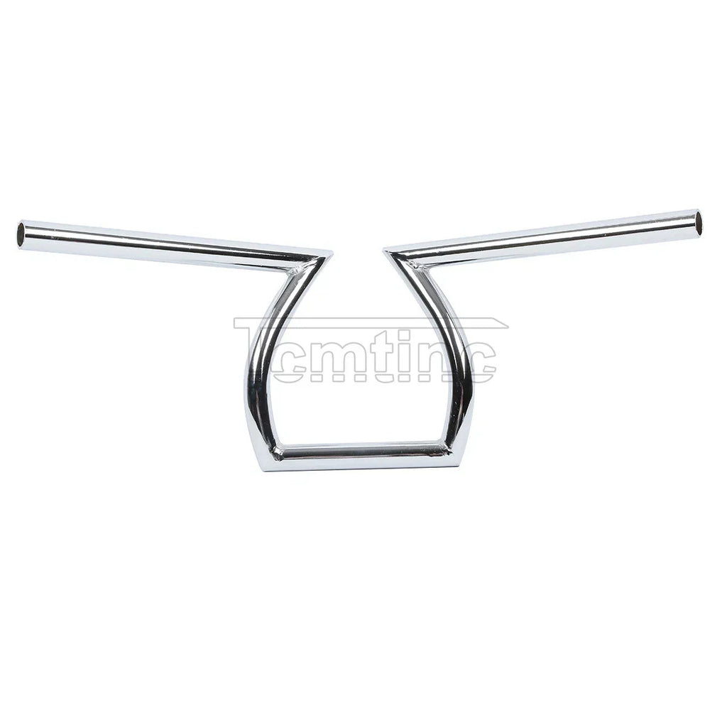 8 3/4" Rise 1" Z Handle Bars for Honda Harley Bobbers