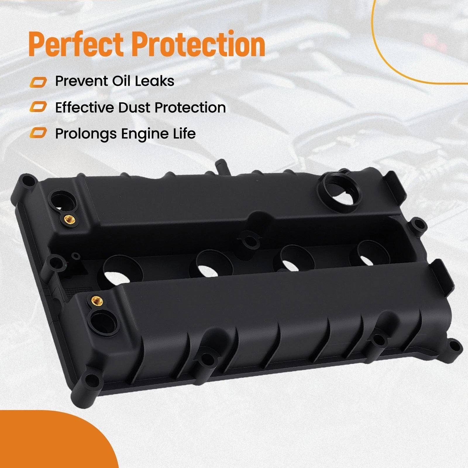 Engine Top Cover Kit for Ford Fiesta (2014–2019) 1.6L DOHC, Gasket & Bolt