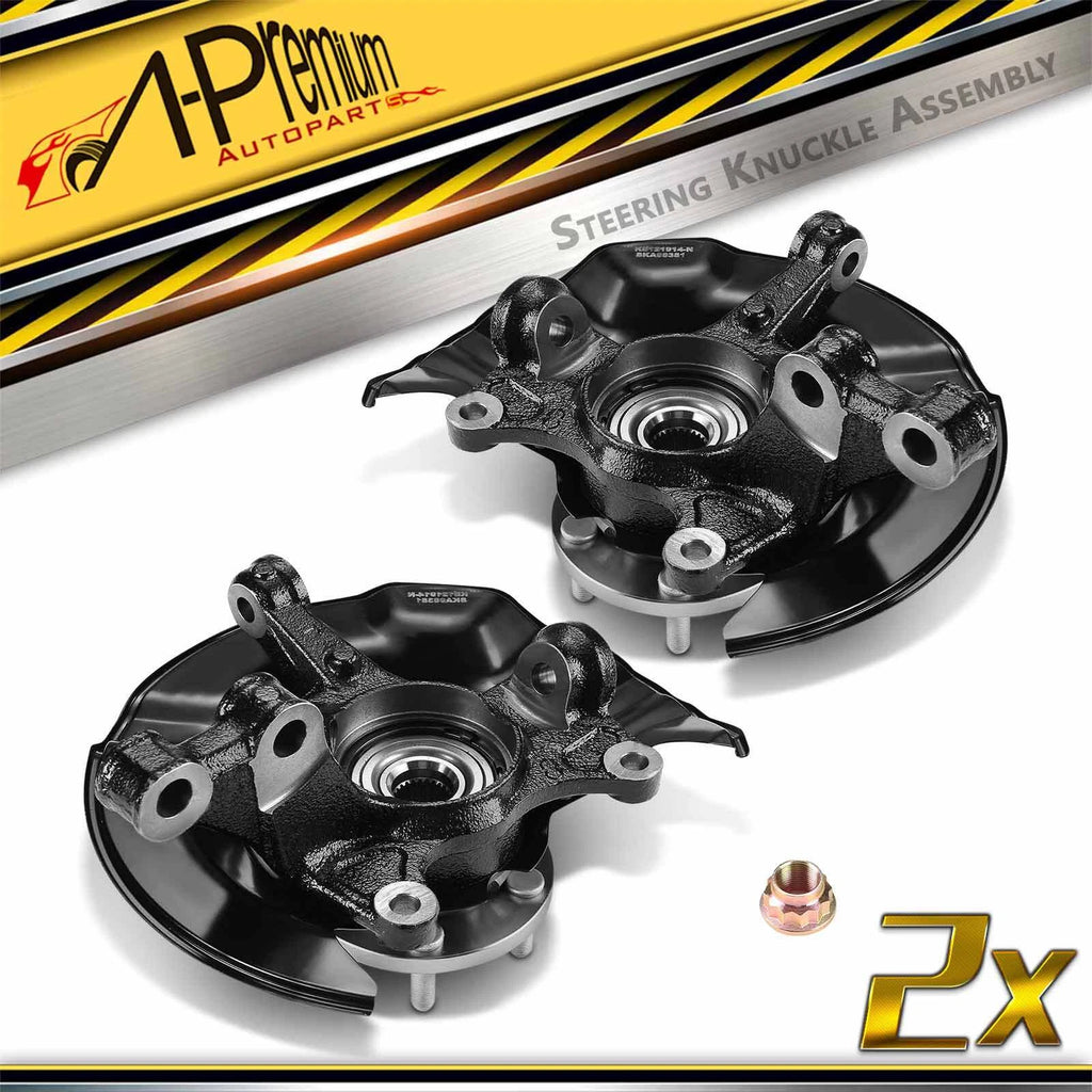 Front Steering Knuckle & Hub Bearing for Toyota Corolla (2009–2013)