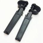 1 1/4" U-Clamp Footpegs for Harley Sportster (2004–2023) Black