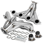 Stainless Exhaust Header Manifold w/Gasket for 23-49 Chevy SBC LS1 LSX V8