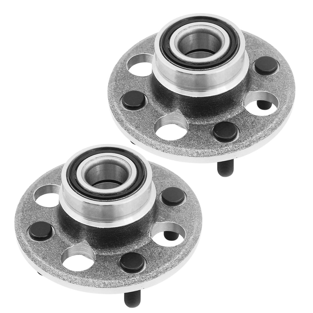 2X Rear Wheel Hub and Bearing Assembly 513035 for Civic (Non-ABS)