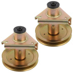 2X Spindle Assembly for John Deere STX38, STX46 (AM124511, AM118532)
