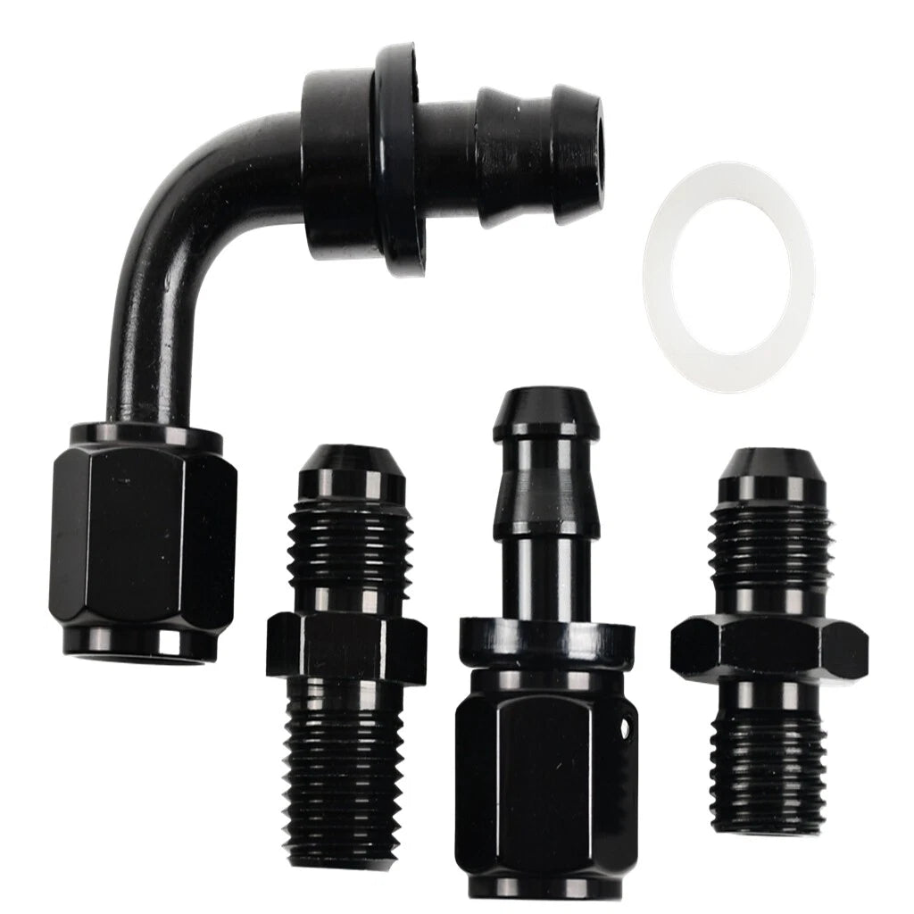 Automatic Transmission Cooler Line Kit 6AN for GM 4L60E 4L65E