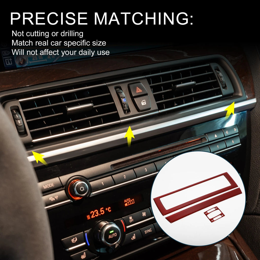 Air Vent Frame Covers for BMW 6 Series E63 E64 (2004–2010)