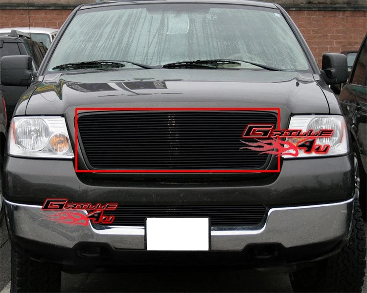 Aluminum Black Billet Grille Insert for Ford F-150 (2004–2008)