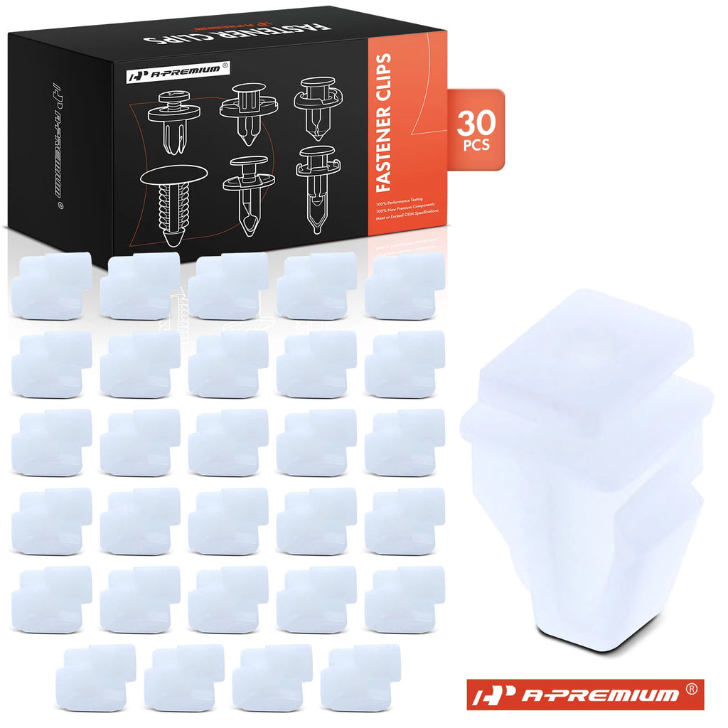 30x Nylon Body Side Moulding Clips for Honda Pilot (2009–2015)