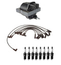 Ignition Wires 1 Coil 8 Spark Plugs ACDelco for Caprice Roadmaster Fleetwood (1991–1996)