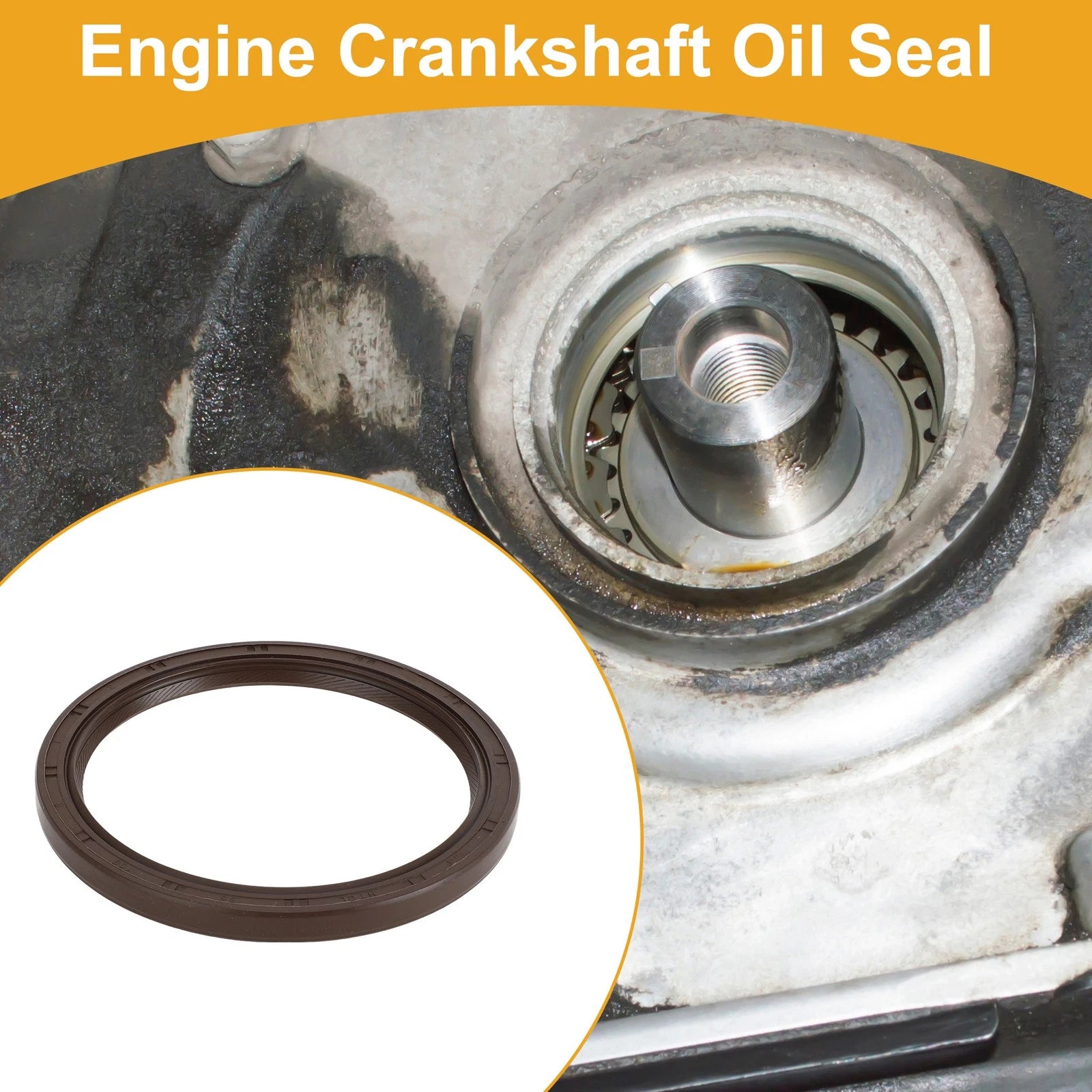 Rear Crankshaft Oil Seal for Dodge Mitsubishi (No.MD343564)