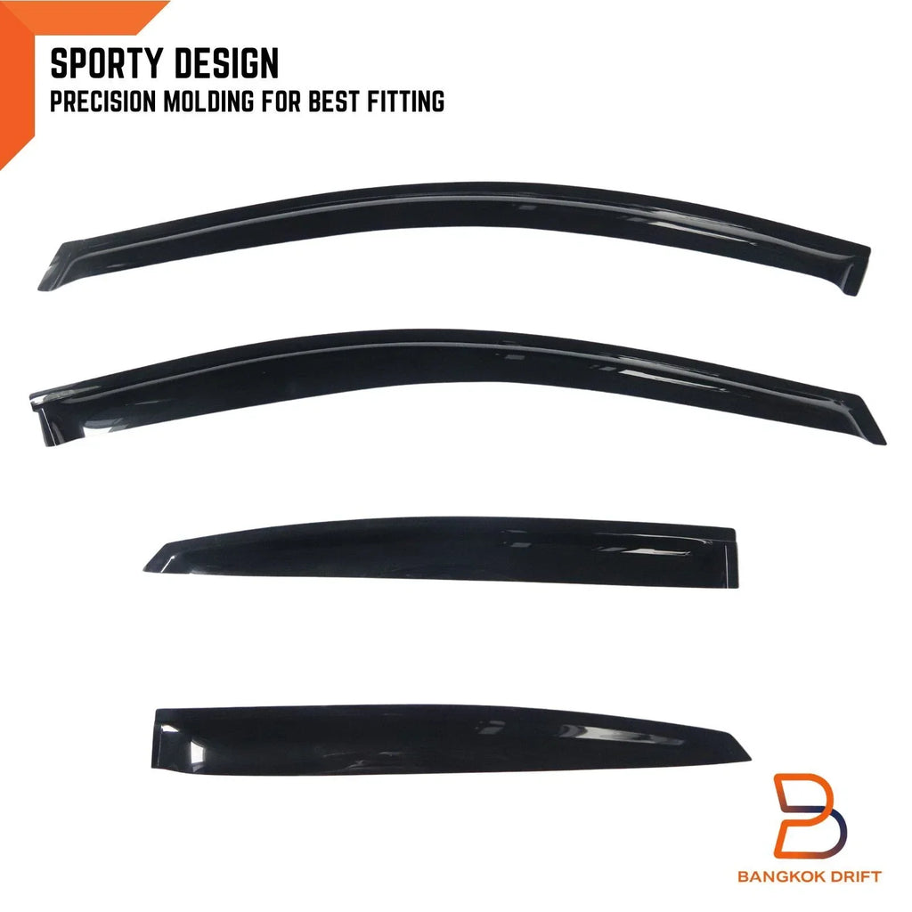 Weather Shield Window Visor Rain Guard for Ford Focus (2006-2011)
