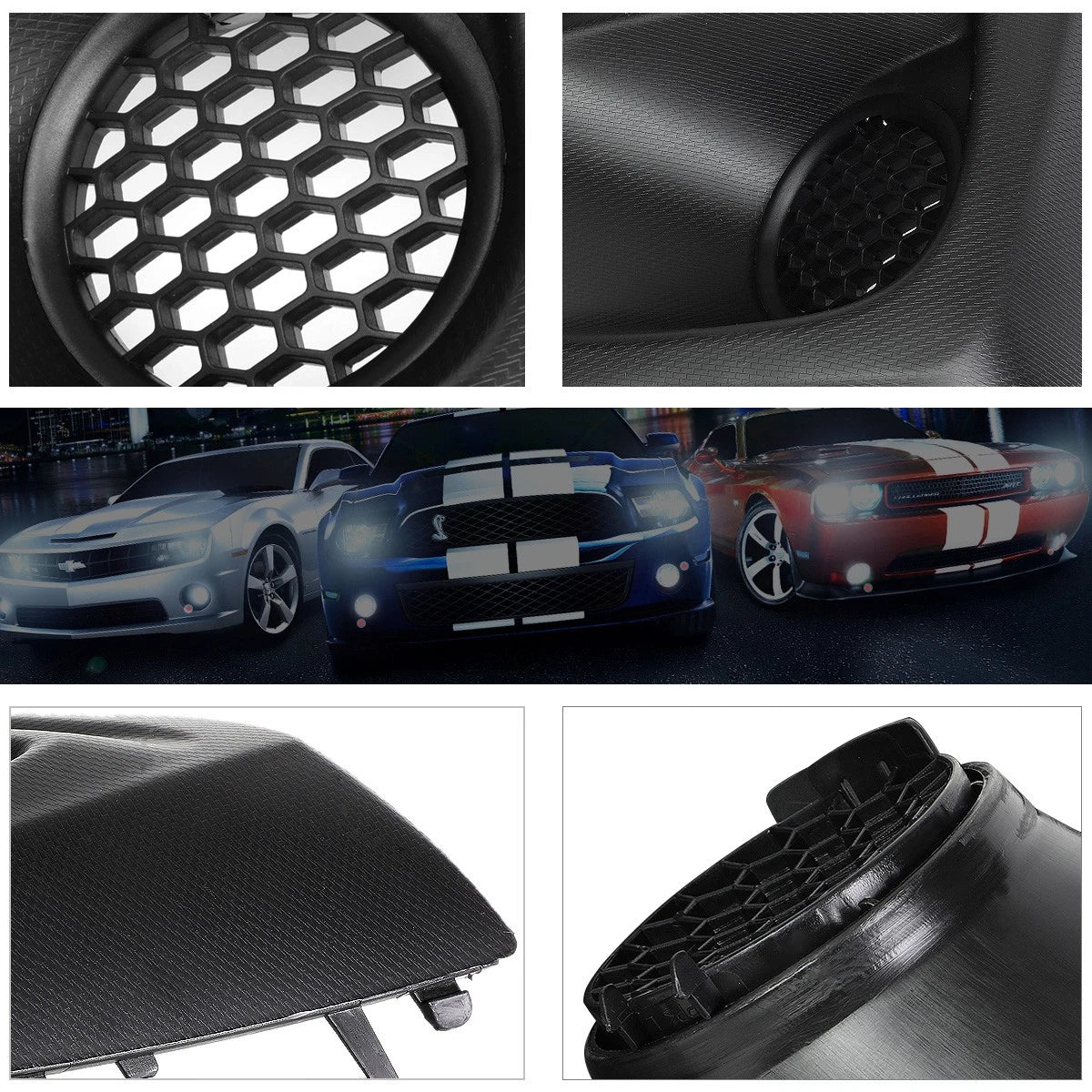 Fog Light Bezel Cover Pair for Subaru Impreza (2012–2014)