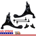 Set of 6 Front Lower Control Arms Suspension Kit for Hyundai Elantra (2007–2012)