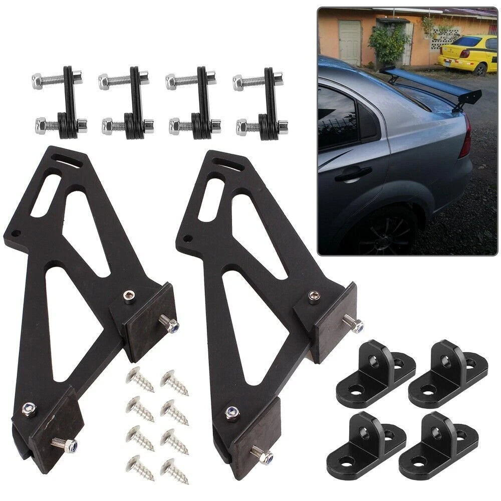 7-Inch Universal Car Rear Wing Spoiler Mount Brackets