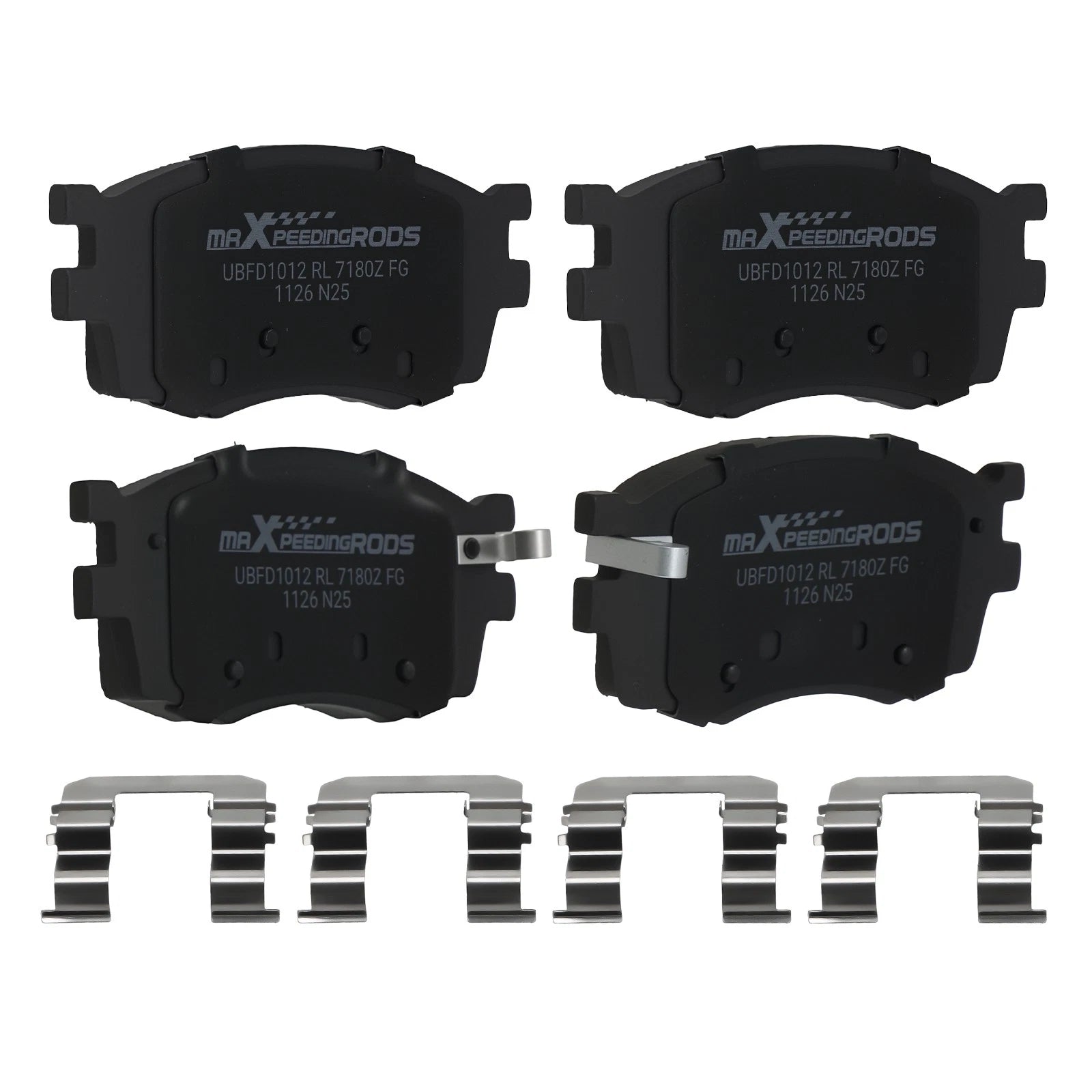 Front Ceramic Brake Pads Kit for Kia Rio/Rio5 (2006-2011)