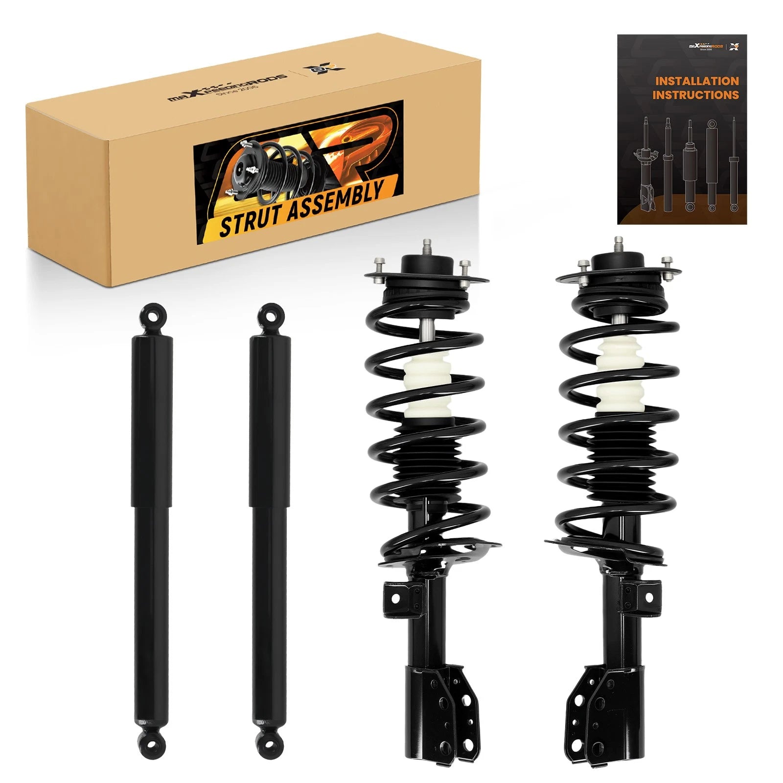 Front Struts Rear Shock Absorber for Chevrolet Equinox Pontiac Torrent (2005–2006)