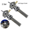 2Pcs Gas Fuel Valve Petcock Switch 22mm for Harley Davidson (1975) 62163-75