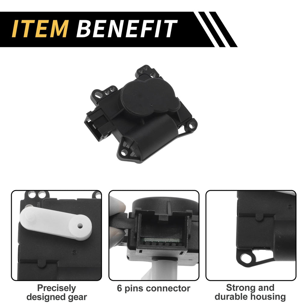 HVAC Heater Blend Door Actuator for Ford Thunderbird (2005) No.XW7Z19E616DA