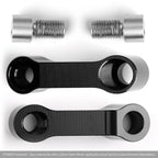Pair of Motorcycle Mirror Extenders for Honda (10mm)