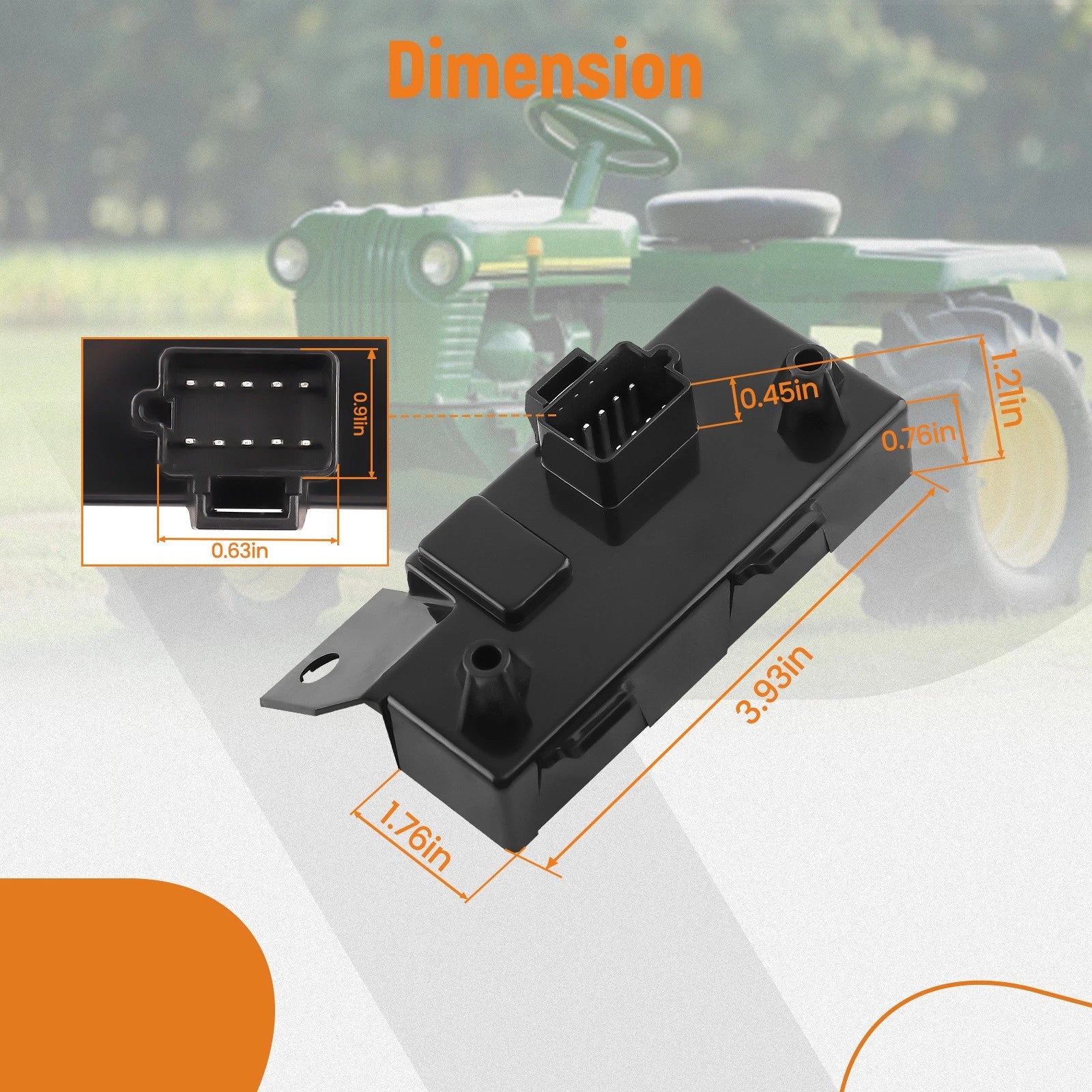 Electronic Control Unit for John Deere X500 X530 X534 X540 X590 X300 X304 X320 (2005–2023)