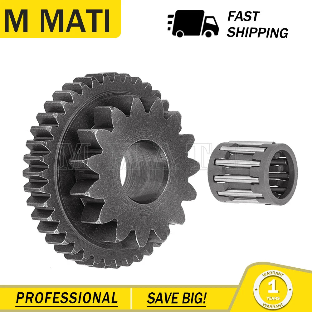 Starter Idler Gear & Bearing Kit for Yamaha Kodiak 400 450 (YFM400 YFM450)