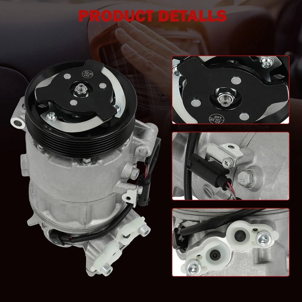 A/C Compressor & Clutch for BMW 118i 120i 320i (2012-2013)