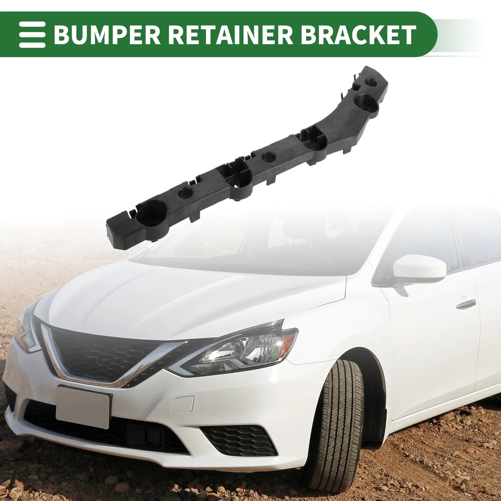 1pc Right Rear Bumper Retainer Bracket No.852205EE0A for Nissan Versa (2020–2021)