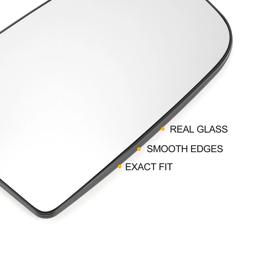 Right Upper White Mirror Glass for Mercedes Sprinter (Non-heated)