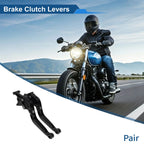 Adjustable Brake Clutch Lever for Honda Rebel 300 (2017–2022) Solid Black