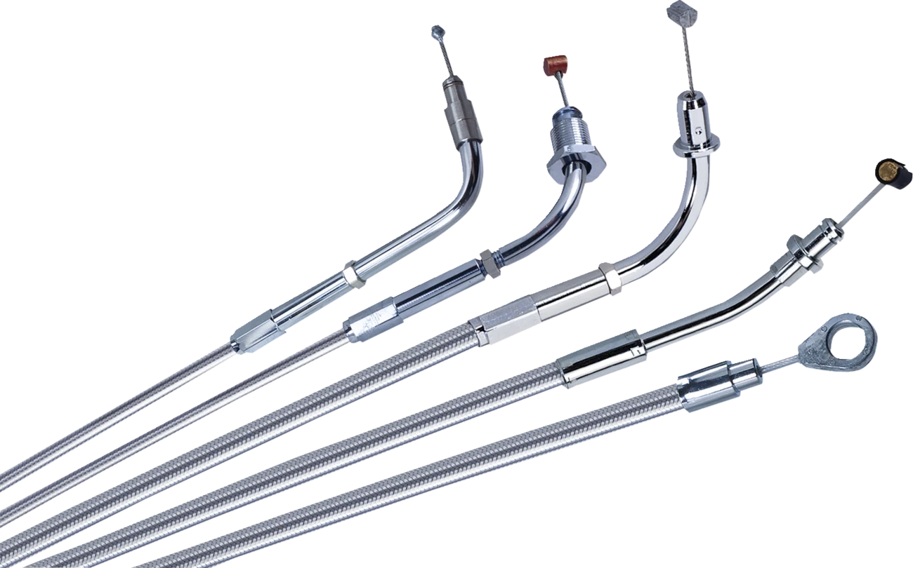 Stainless Steel Clutch Cable for Indian Touring (2014–2023) 102-40-10004