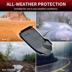 All Weather Floor Mats for Toyota Tacoma Double Cab (2024–2025)