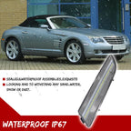Clear White LED Front Side Marker Lights for Chrysler Crossfire (2004–2008)