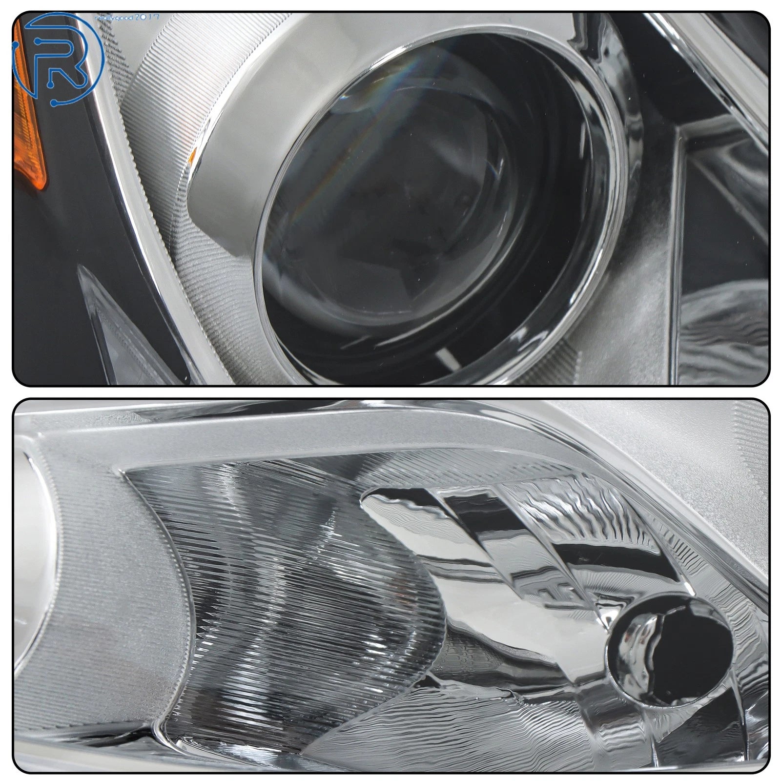 Halogen Headlight for Nissan Murano (2015-2016) with LED DRL Chrome