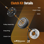A/C Compressor Clutch Kit for Subaru Forester, Impreza 2.5L, 2.0L (73111-SA010)