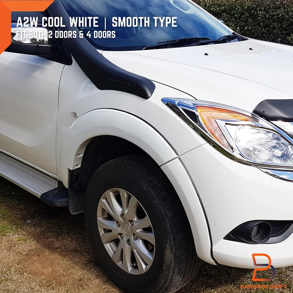 A2W Cool White Fender Flares for Mazda BT-50 Ute (2012-2018)