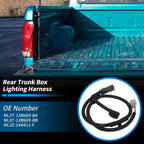 Driver Side Bed Lamp Wiring Harness Jumper Assembly for Ford F-150 (2015–2020)