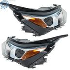 Set of 2 LED DRL Halogen Headlights for Chevrolet Equinox (2018–2020)