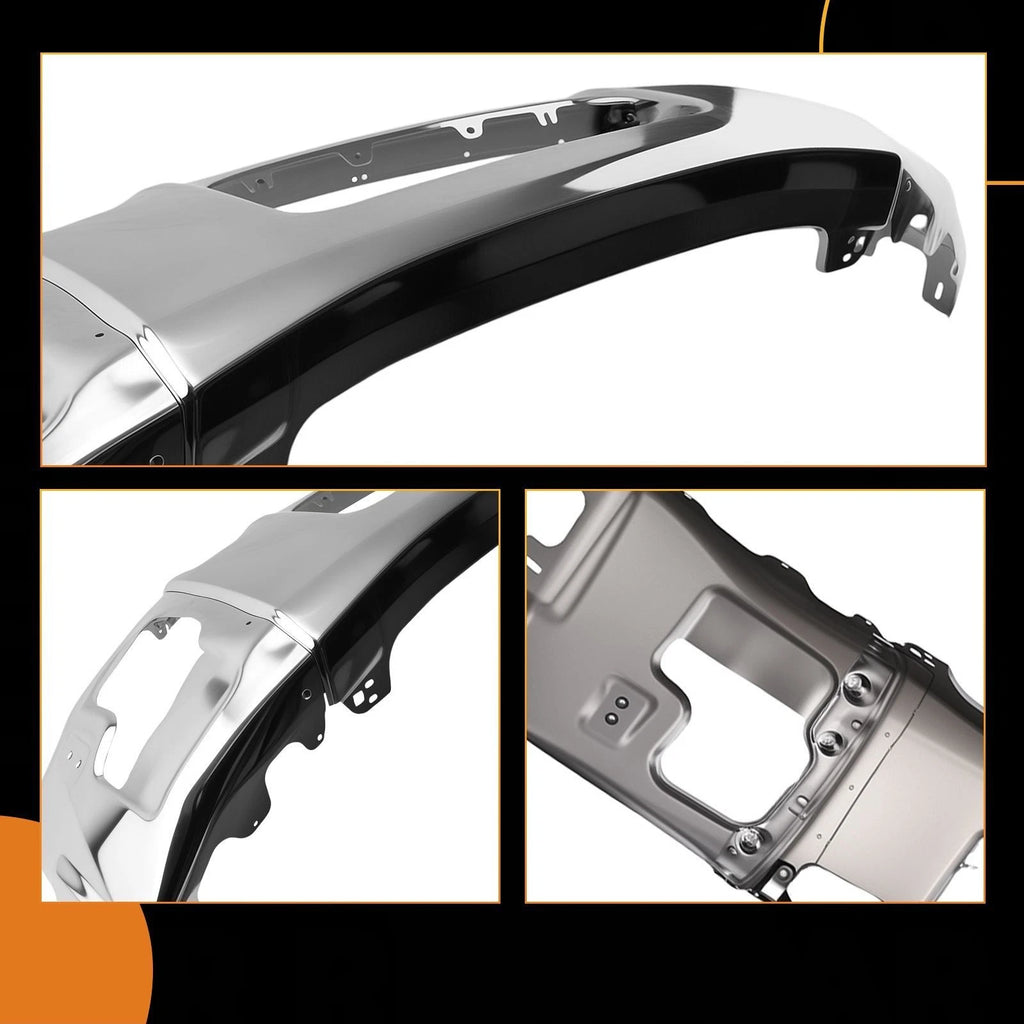 Chrome Front Bumper Face Bar for Nissan Titan (2004–2015) 62022-7S200