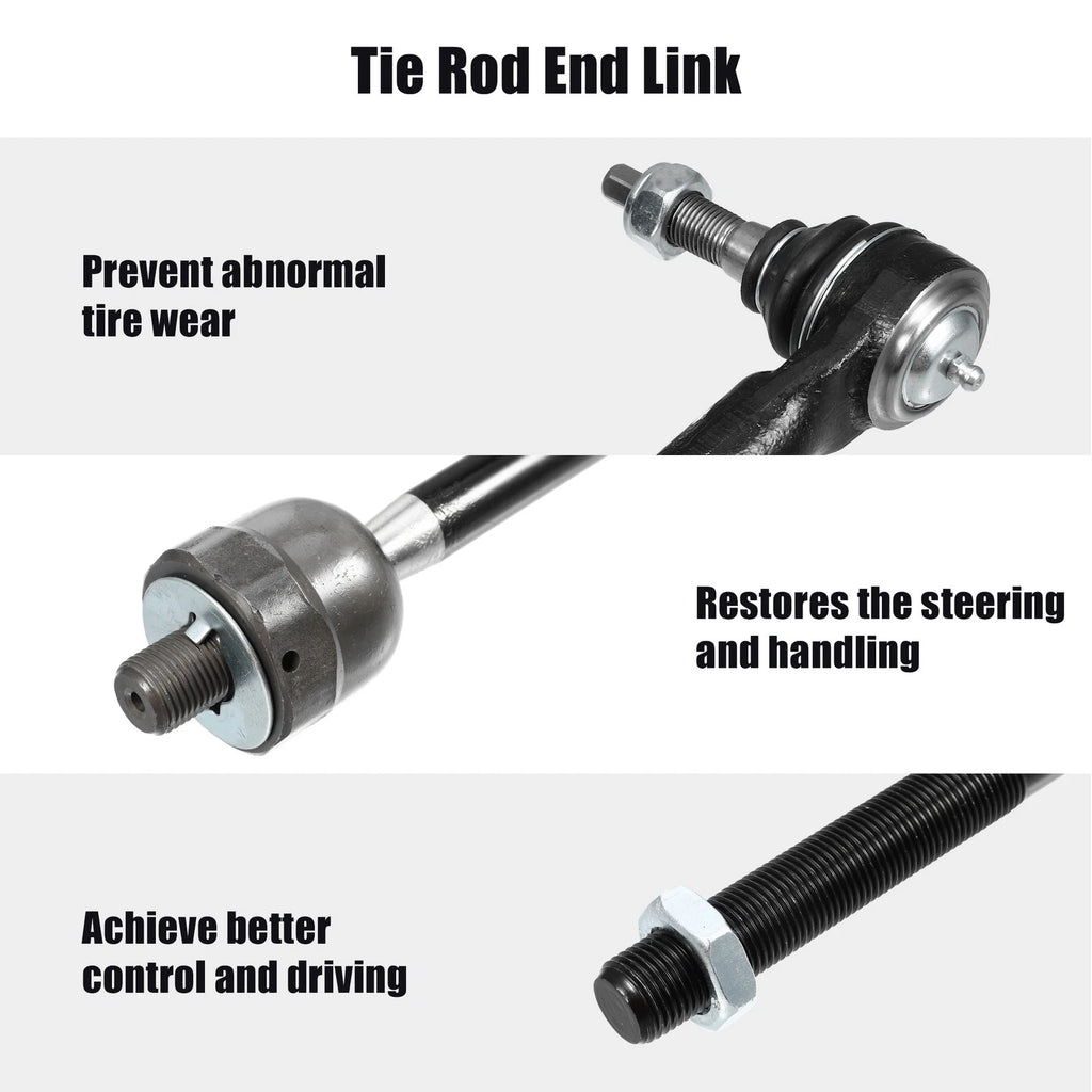 Set of 4 Tie Rod Ends for Dodge Charger 