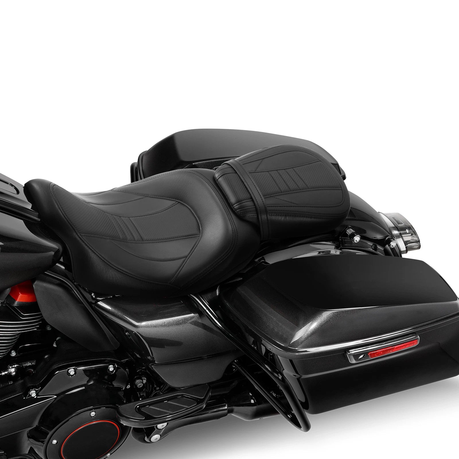 Low-Profile Rider Seats for Harley Street Glide (2009–2023)