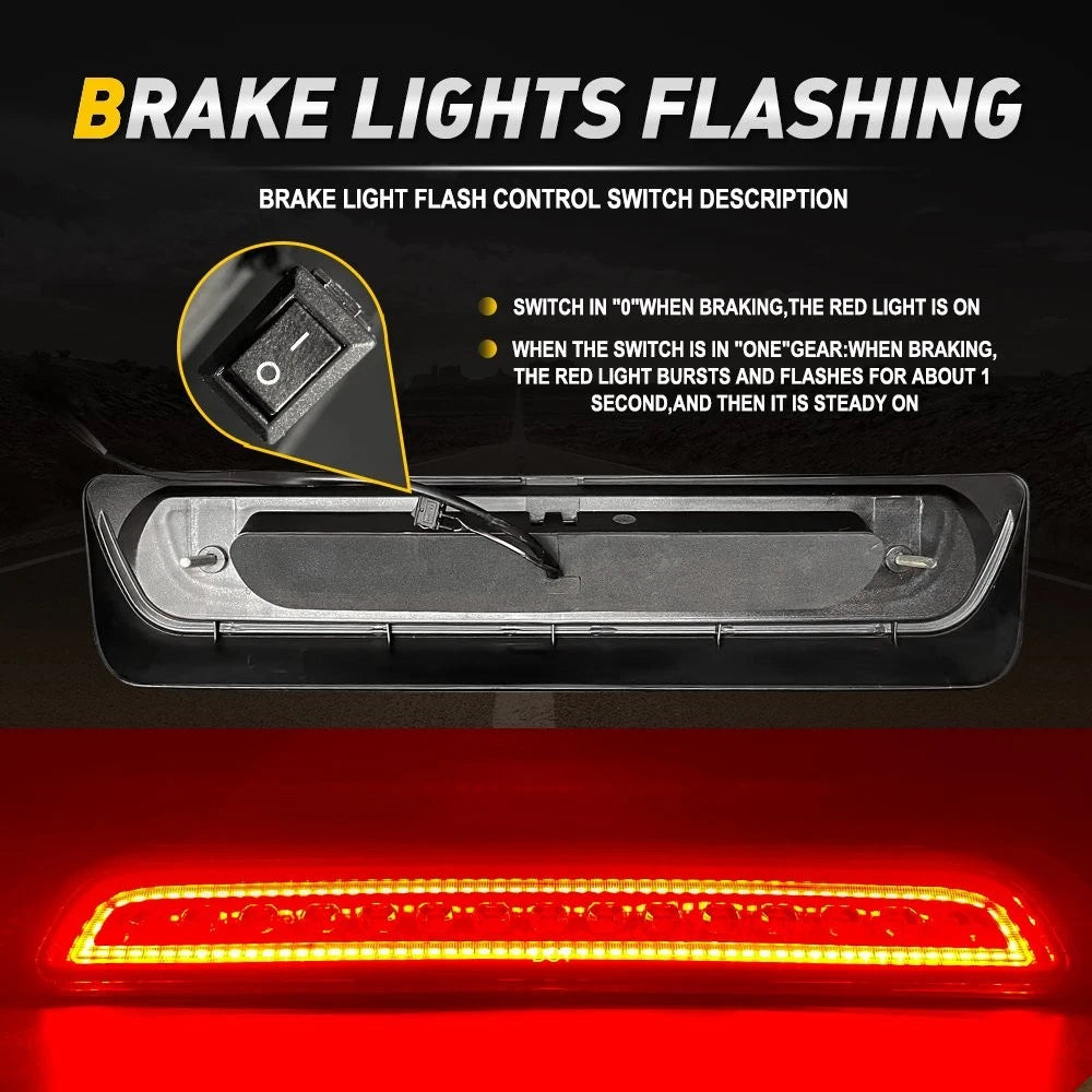 LED Third Brake Light for Toyota Tundra (2007–2021) Smoked