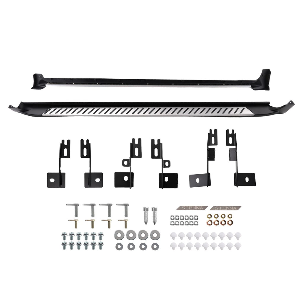 Aluminum Side Step Nerf Bars for Toyota Sienna (2011–2019)