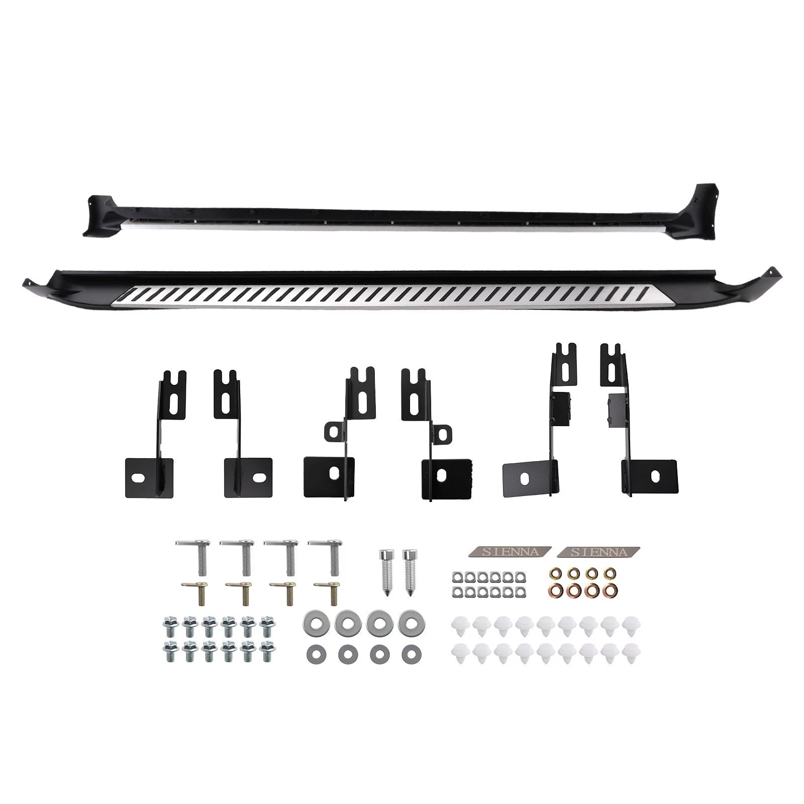Aluminum Side Step Nerf Bars for Toyota Sienna (2011–2019)