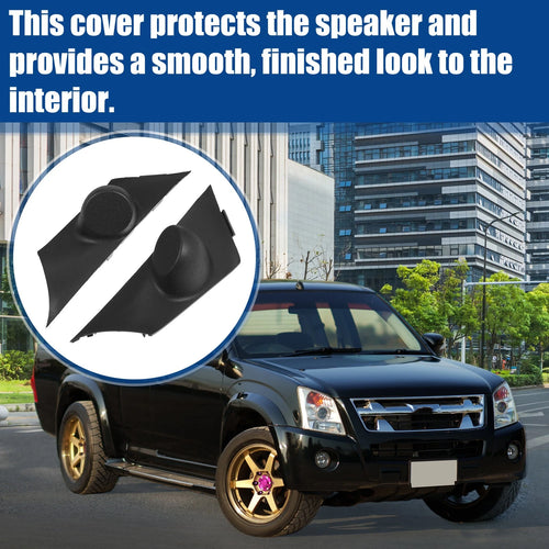 1 Pair Door Tweeter Speaker Panel Cover Trim for Honda Civic (2006–2013)