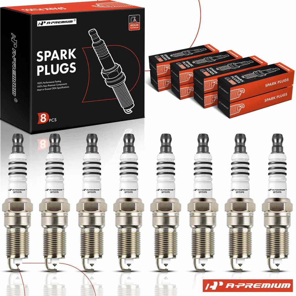 8x Iridium Platinum Spark Plugs for Chevrolet Silverado 1500 (1999–2013)