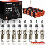 8x Iridium Platinum Spark Plugs for Chevrolet Silverado 1500 (1999–2013)