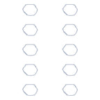 Gasket Replacement Set for GX390 GX340 11HP 13HP (10pcs) 11381-ZE3-801