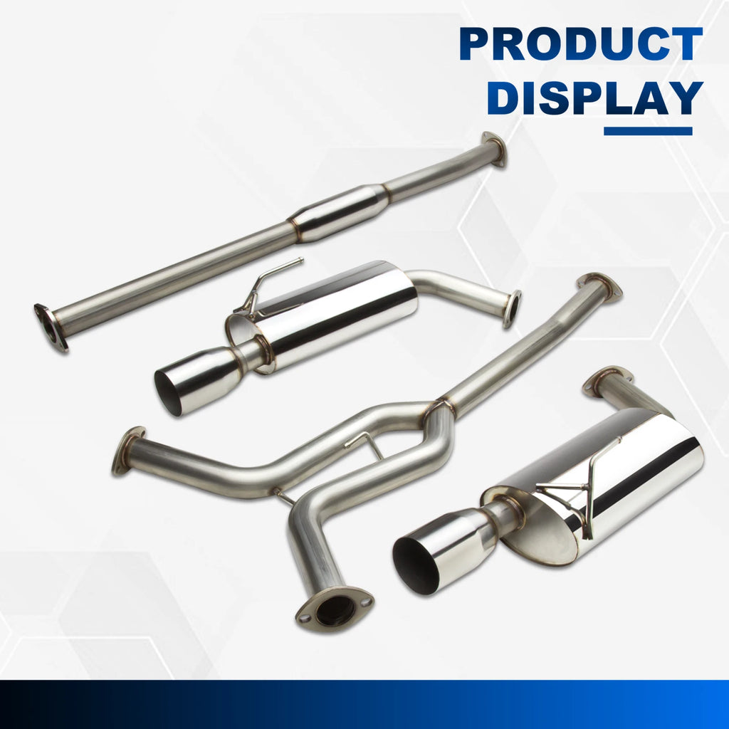 Catback Exhaust System Kit for Nissan Maxima A34 (2004–2008) 4" Dual Muffler Tip
